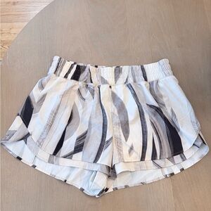 CALIA by Carrie Underwood Gray and White Athletic Shorts